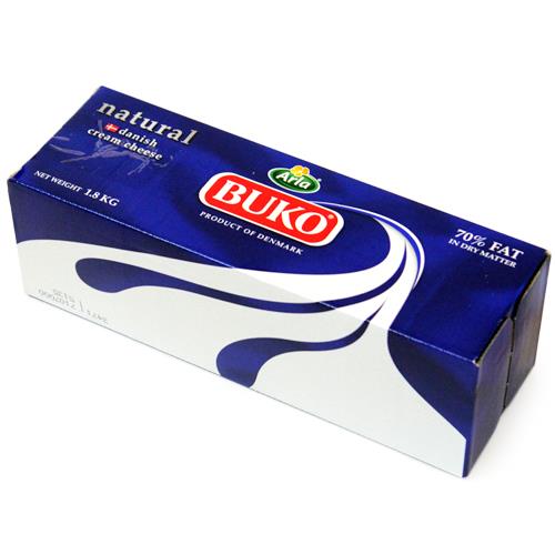Buko デンマーク産クリームチーズ1800g箱 卵 乳製品 油脂類 製菓 洋菓子材料の通信販売サイト Tfoods Com