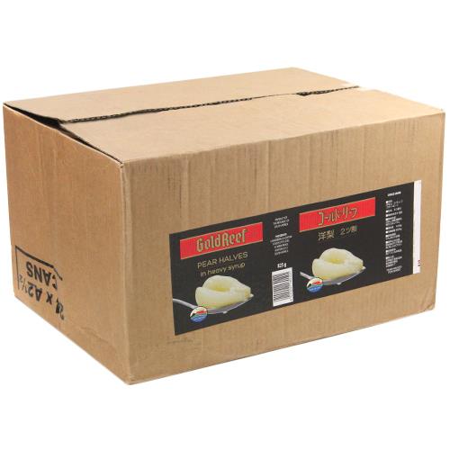 ゴールドリーフ / 洋梨 2ツ割 2号缶/業務用ケース(825g×24缶)
