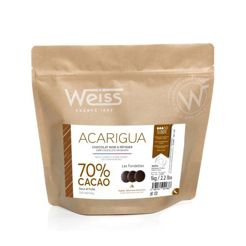 ウィル　ヴァローナ　フェーブ　イヴォワール　3キロ ヴァローナ VALRHONA イボワール 35％ フェーブ 1kg 夏季クール