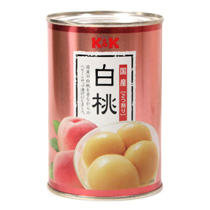K&K / 白桃缶(国産2つ割り)425g