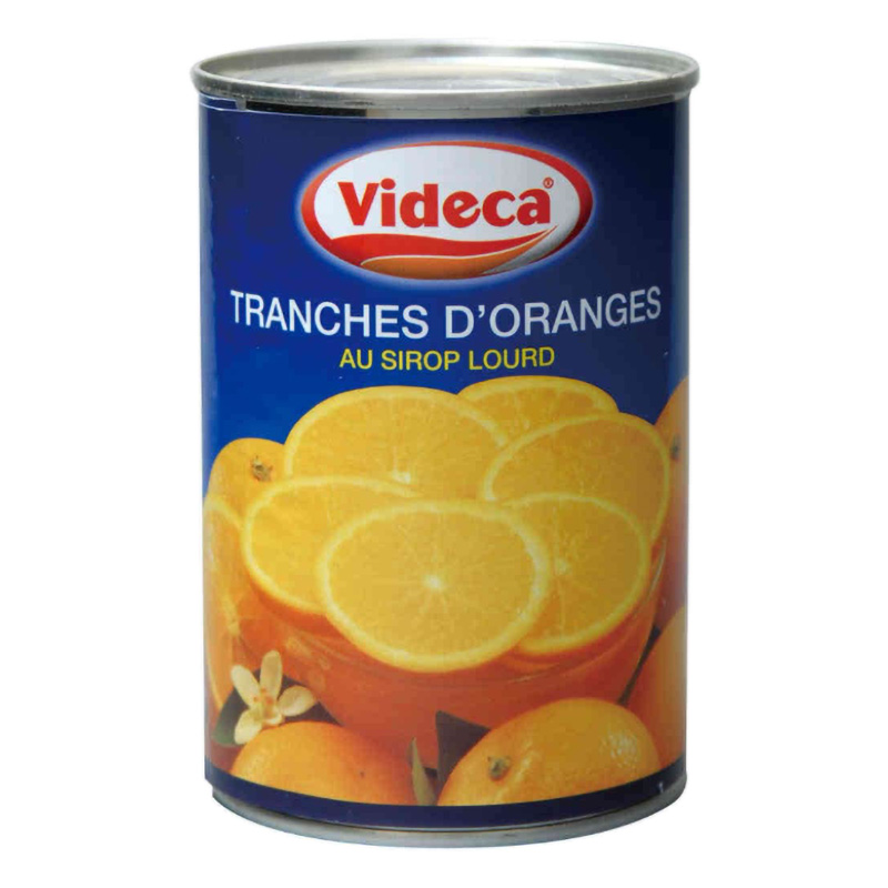 ビデカ / オレンジスライス皮付缶410g