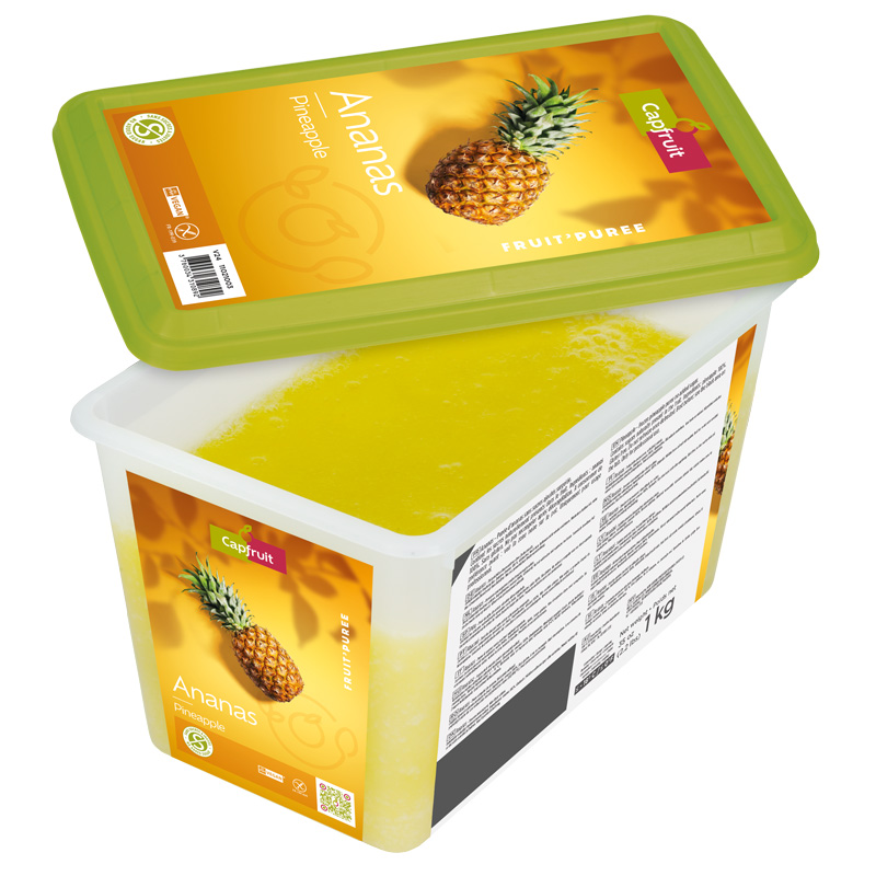 キャップフリュイ 冷凍アナナピューレ1kg（無糖）