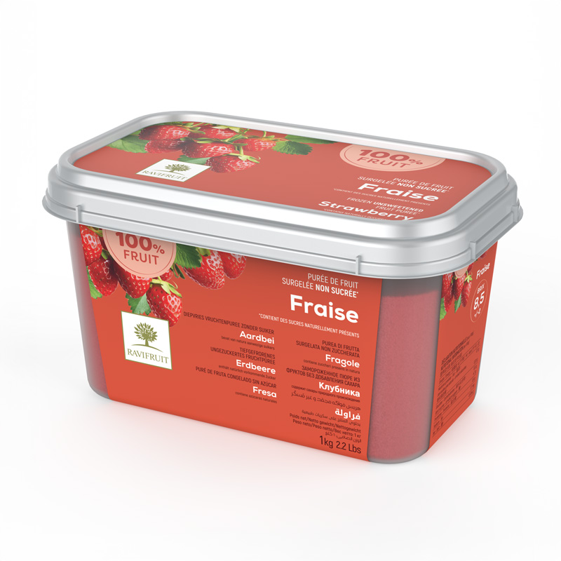 ラビフリュイ（RF） / 冷凍　無糖フレーズピューレ1kg