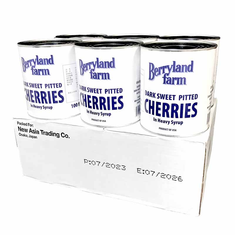 ベリーランドファーム / ダークチェリー1号缶 業務用ケース（3060g×6缶）