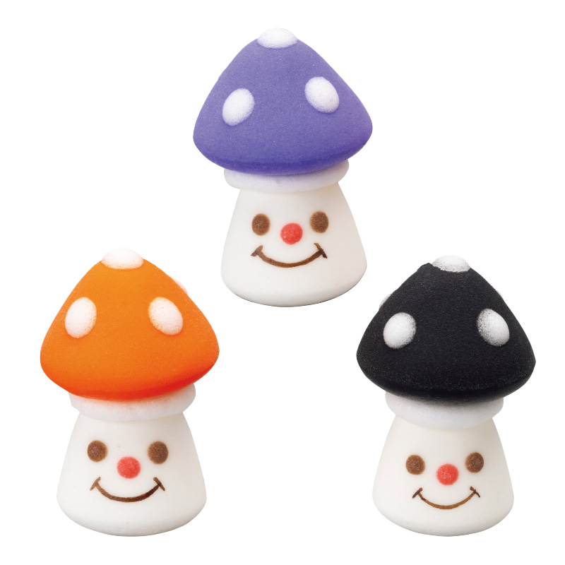 メレンゲオーナメント どくどくきのこ(S0-1700)48組