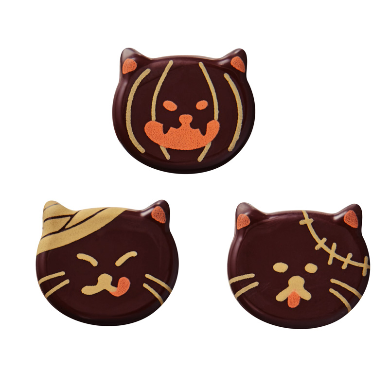Taniguchi ハロウィン黒ねこ顔アソート（HW-35）245個