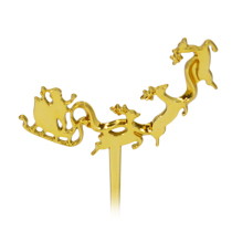 金のトナカイサンタ(20個)