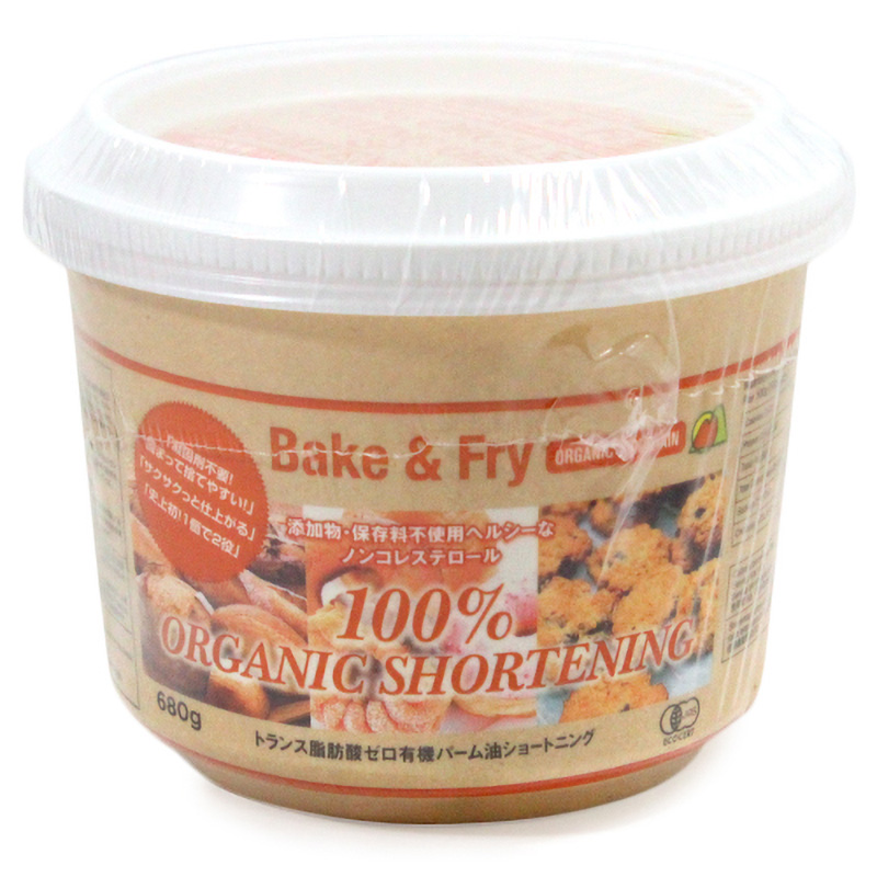 【数量限定セール】オーガニックマウンテン / オーガニックパームオイルショートニング680g