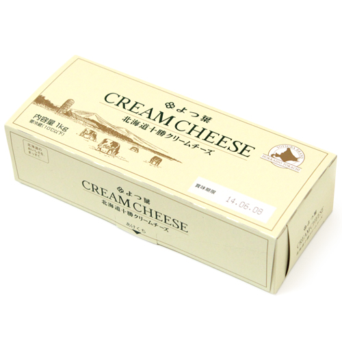 【数量限定セール】よつ葉 / 北海道十勝・クリームチーズ 1kg