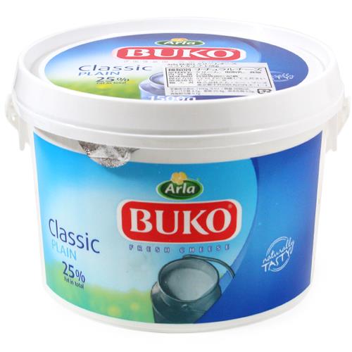 【数量限定セール】Arla BUKO / クリームチーズ・ソフトタイプ（1.5kg プラ容器）