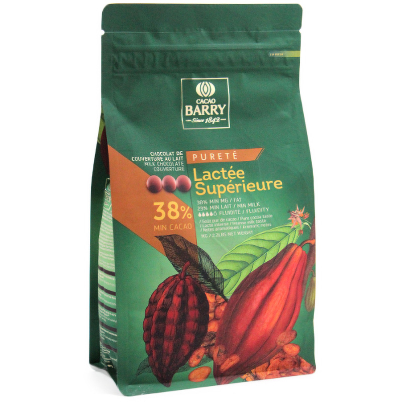 【数量限定セール】カカオバリー / ピュルテシリーズ・ピストール・ラクテ38%(1kg)