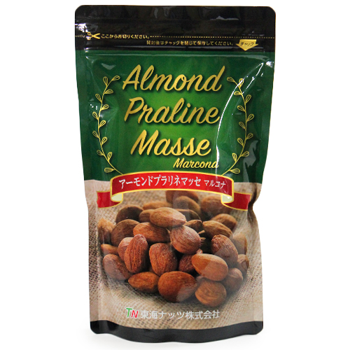 【数量限定セール】東海ナッツ　アーモンドプラリネマッセマルコナ500g